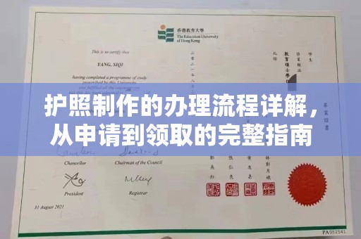 友谊护照制作的办理流程详解，从申请到领取的完整指南